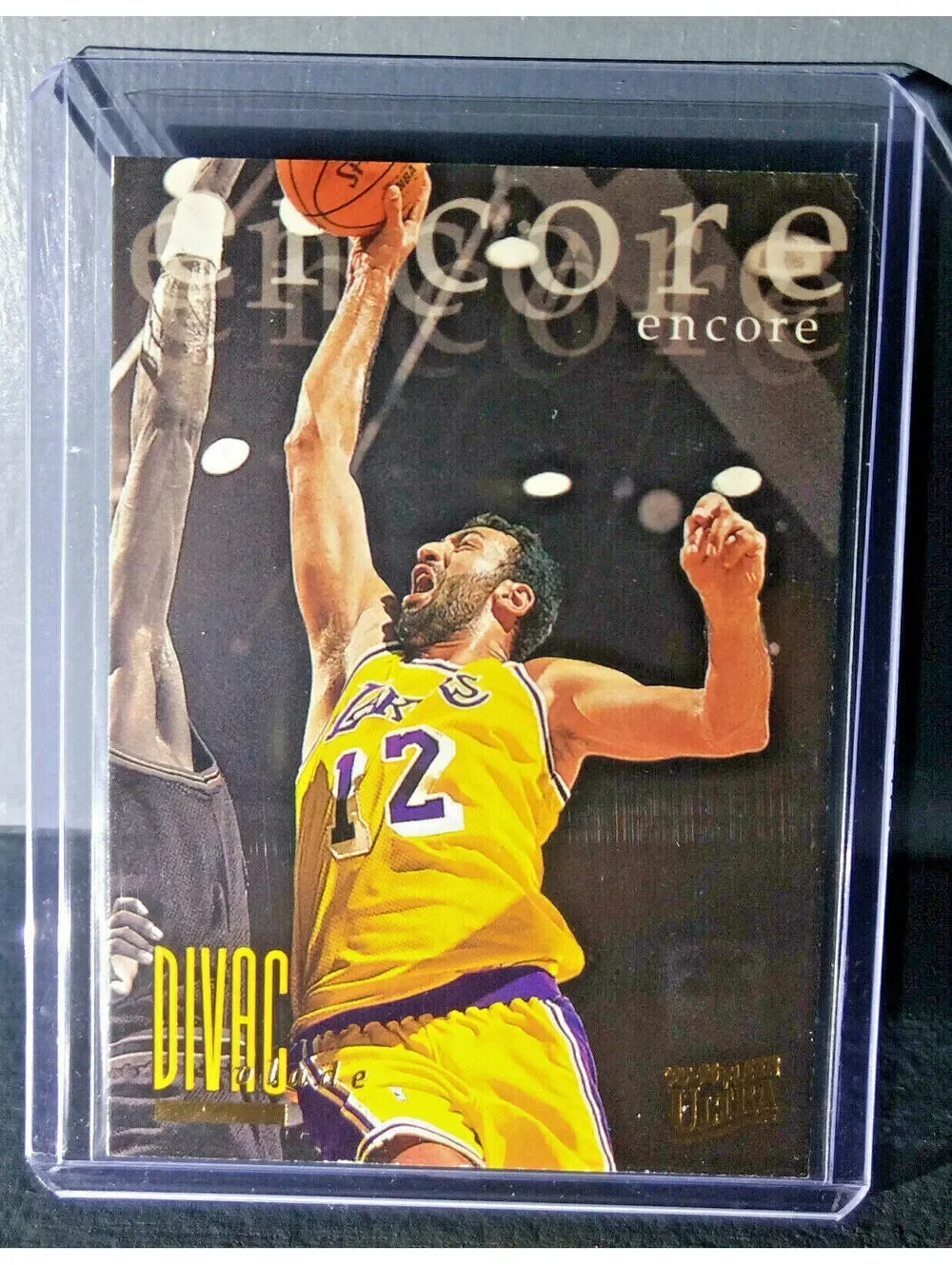 1995-96 Vlade Divac Fleer Ultra #305 Encore Basketball Card